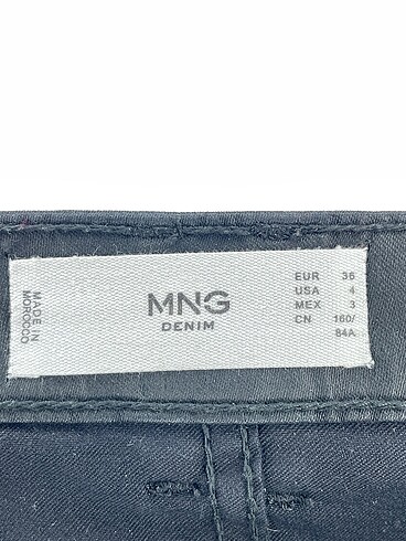 36 Beden siyah Renk Mango Jean / Kot %70 İndirimli.