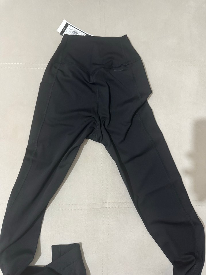 Adidas Aerodry Siyah Elastik Spor Kadın Tayt - Görsel 2