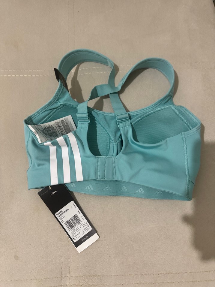 Adidas Turkuaz Spor Sütyeni, Koşu, Training - Görsel 2