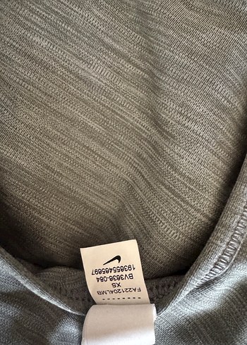 Gri Nike Spor Sütyeni Bra - Görsel 3