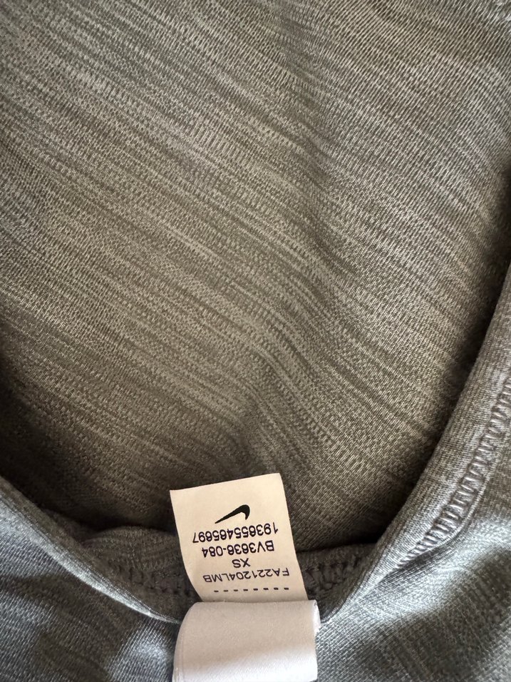 Gri Nike Spor Sütyeni Bra - Görsel 3