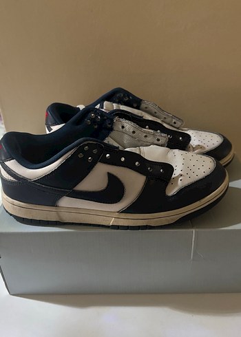 Nike Lacivert Beyaz Spor Ayakkabı - Görsel 3