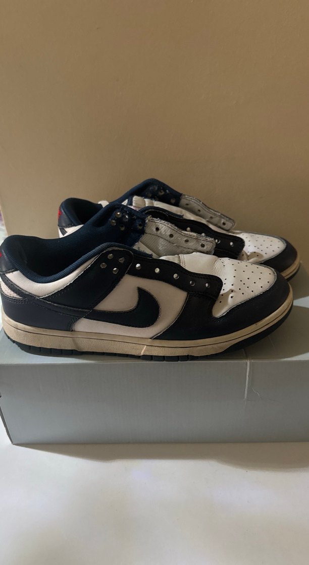 Nike Lacivert Beyaz Spor Ayakkabı - Görsel 3