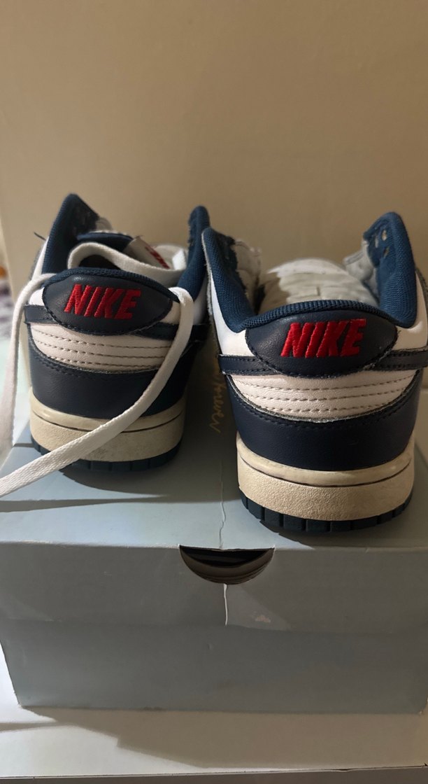 Nike Lacivert Beyaz Spor Ayakkabı - Görsel 4