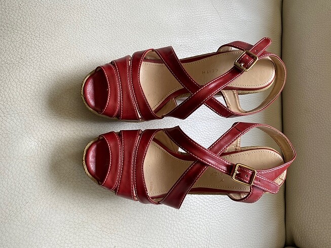 Charles & Keith Charles&Keith Dolgu Topuk Ayakkabı