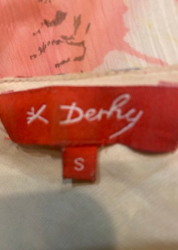 Derhy Bohem Çok Renkli Askılı Uzun Elbise