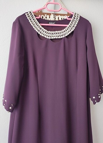 42 Beden bordo Renk Elbise