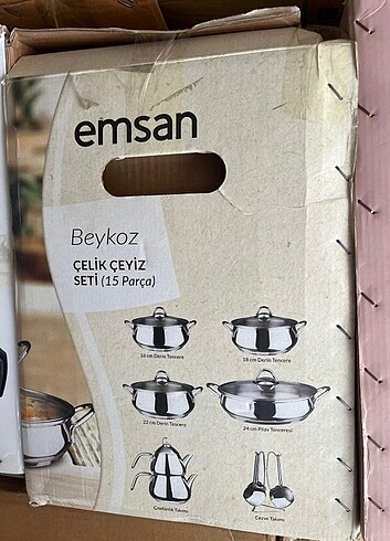 Çelik tencere seti