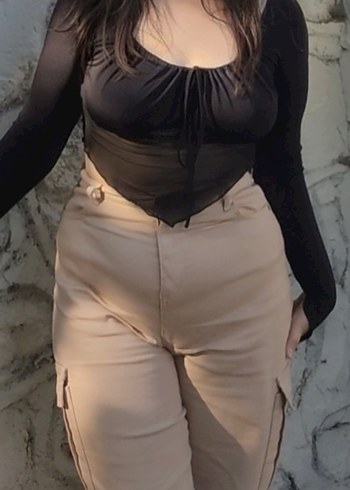 bej kot pantolon