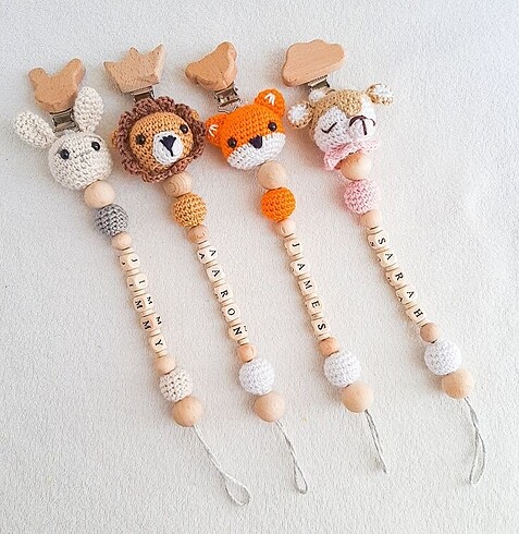 Amigurumi emzik askısı