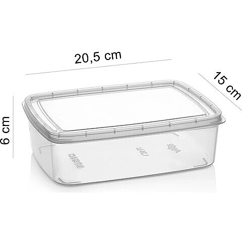 Diğer Krm Home Large 12 Adet 1,35 Lt Dondurulmuş Öğünlük Et ve Sebze S