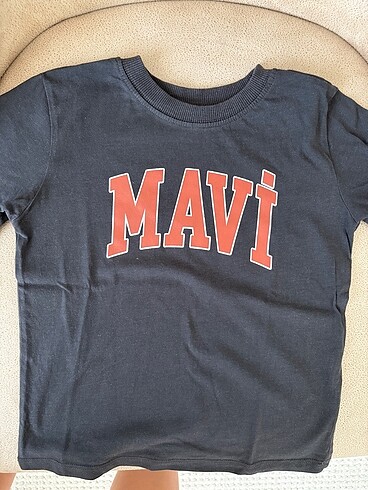 Mavi çocuk tişört 5-6 yaş
