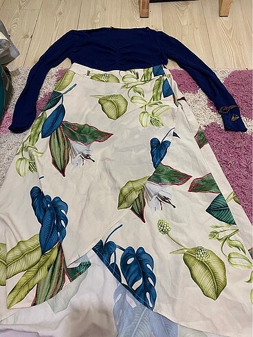 Batik etek, Trendyolmilla üst, bileklik ve yüzük seti