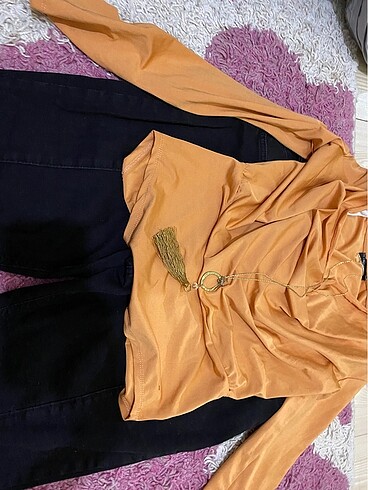 44 Beden siyah Renk LCW kot pantolon, Trendyolmilla üst ve kolye