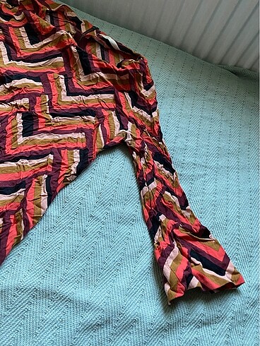 Batik kısa elbise/tunik - Görsel 4