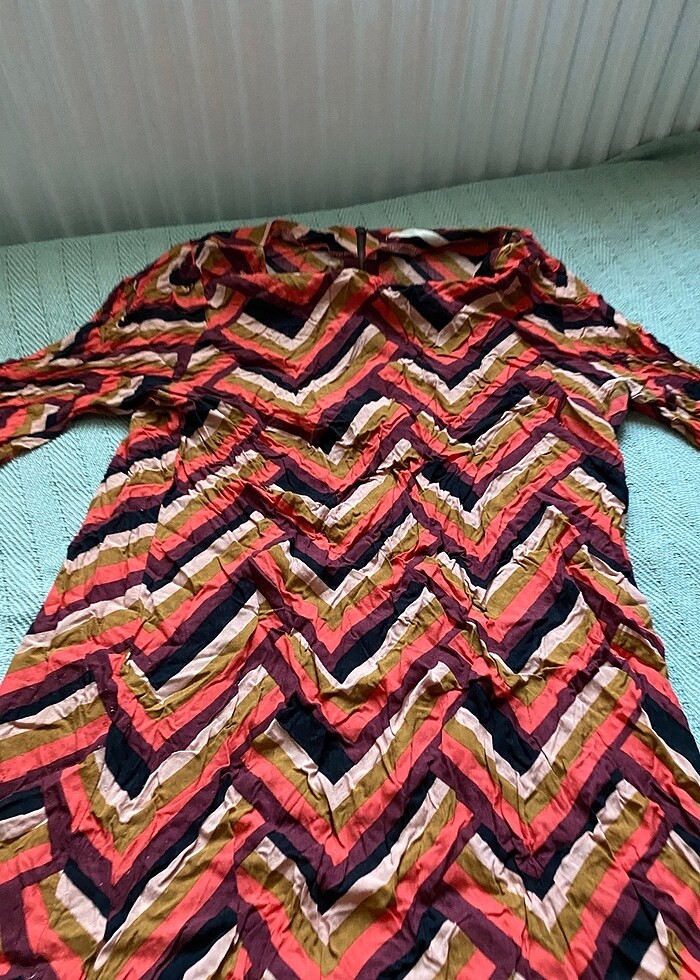 Batik kısa elbise/tunik - Görsel 3