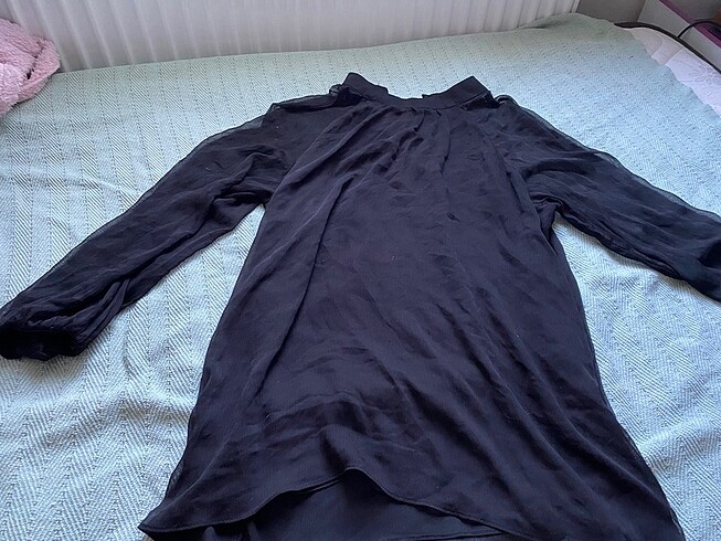 Trendyolmilla tül siyah gömlek - Görsel 2