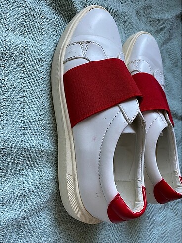 Boyner limon company kırmızı şerit detaylı ayakkabı - Görsel 5