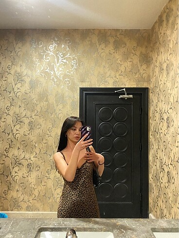 Zara Zara leopar elbise