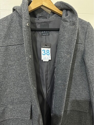 Primark Gri kaşe ceket