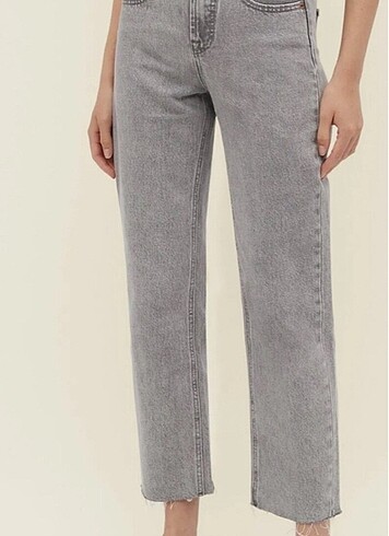 Stradivarius D96 Gri Jean