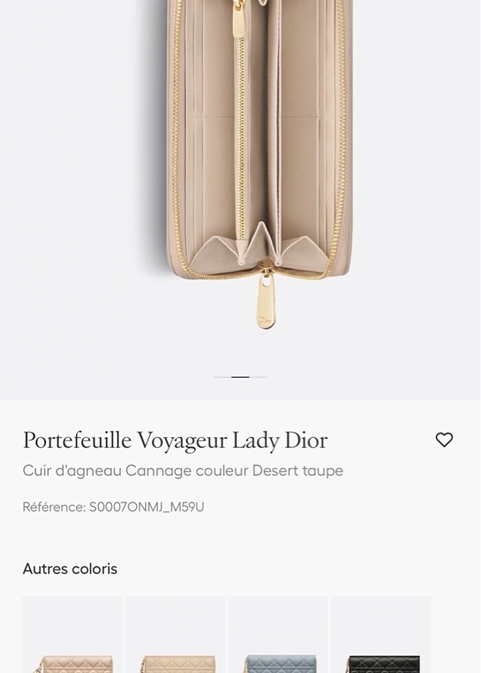 Orjinal Faturalı Dior Cüzdan - Görsel 5