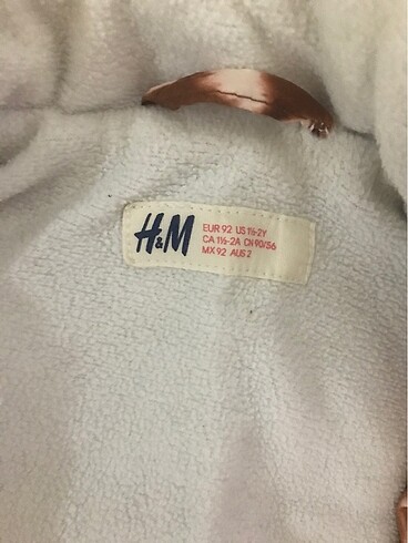 1,5 Yaş Beden çeşitli Renk H&M kız bebek mont