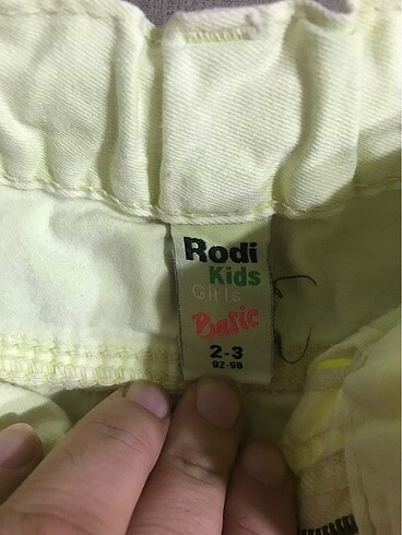 Rodi Mood Kız çocuk sarı etek
