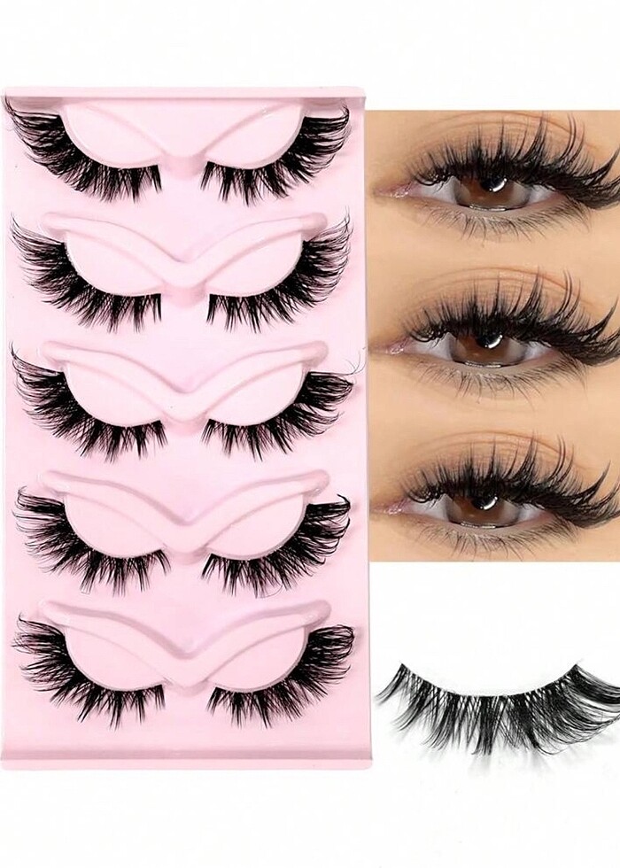 Takma kirpik modelleri set - Görsel 4