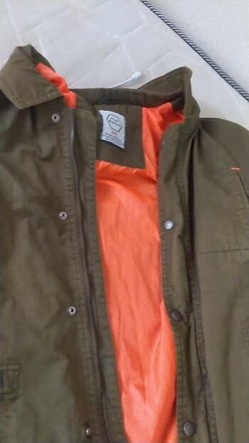 Pull and Bear Yeşil ceket 