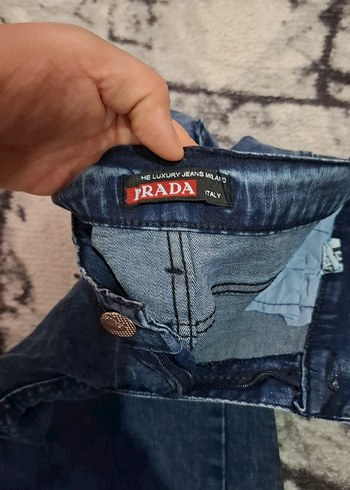 Gri Kadın Regular Fit Midi Denim Pantolon - Görsel 2