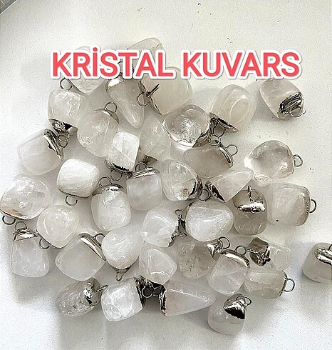 Diğer ?KRİSTAL KUVARS DOĞALTAŞ KOLYE UCU?