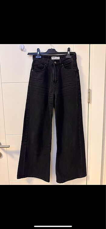 Bershka Bershka wide leg pantolon