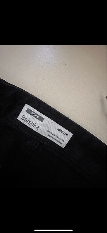Bershka wide leg pantolon