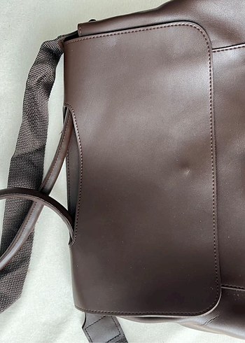 Diğer Boutique Haki, Kahverengi Deri Kadın Çanta