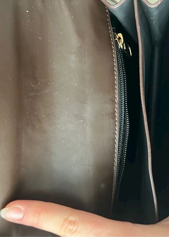 Boutique Haki, Kahverengi Deri Kadın Çanta