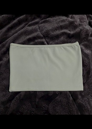 Straplez Crop Top - Görsel 2