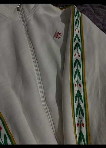 Unisex Beyaz Hoodie - Görsel 2