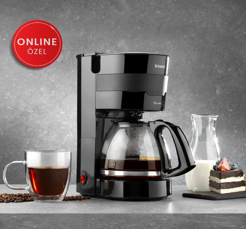 Siyah Filtre Kahve Makinesi - Görsel 3