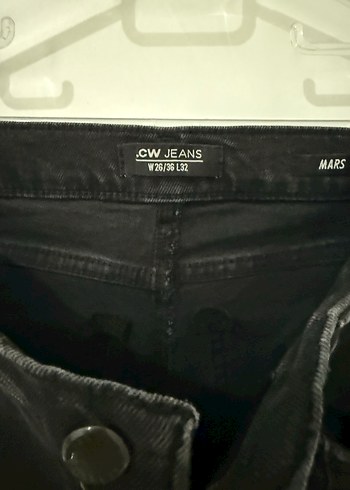 Kadın Siyah Normal Boy Jean - Görsel 3