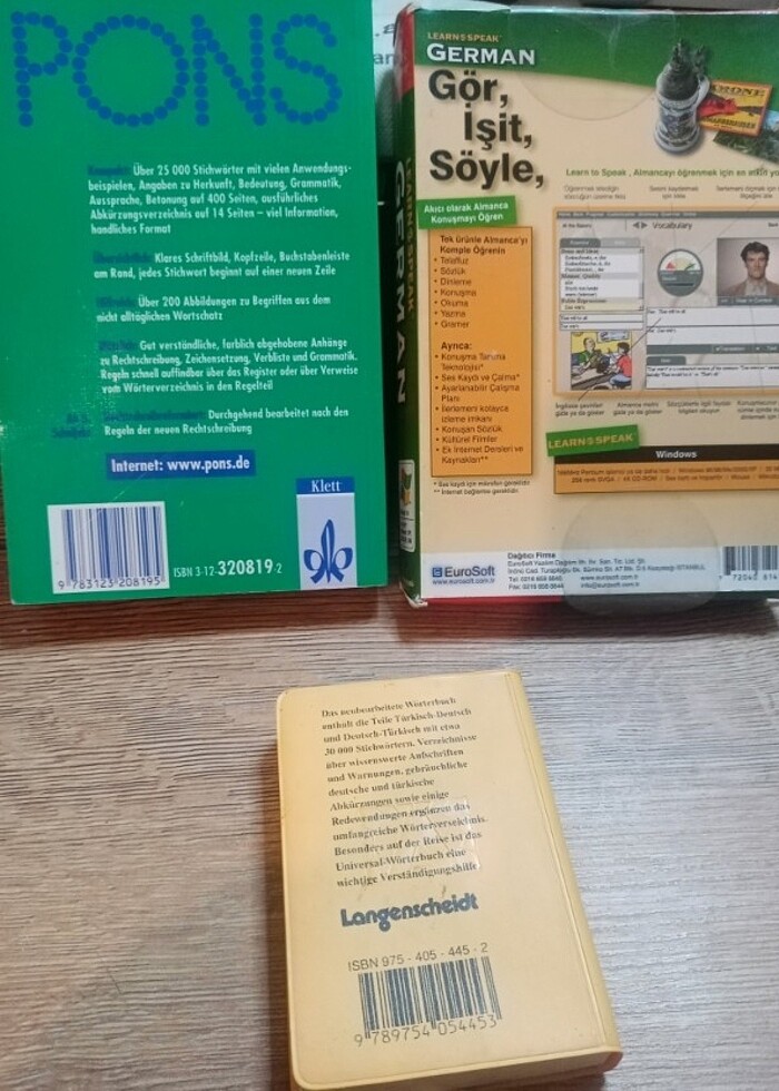 Almanca eğitim seti ve sözlükler - Görsel 2