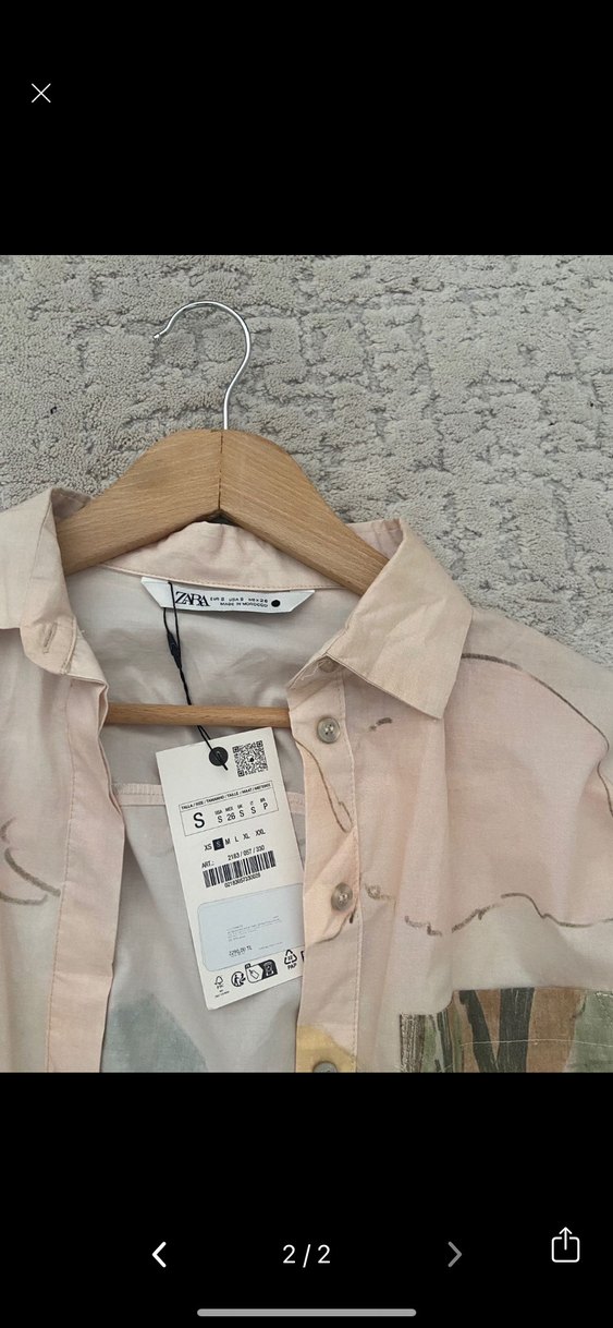 Bohem Tarzda Renkli Kısa Kollu Mini Kimono - Görsel 2