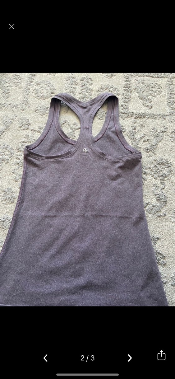 Gri Spor Kadın Atlet Yüksek Yaka lululemon - Görsel 2