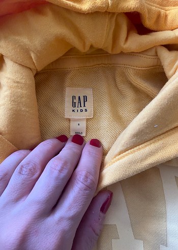 Kapüşonlu Sarı Erkek Çocuk Sweatshirt - Görsel 2