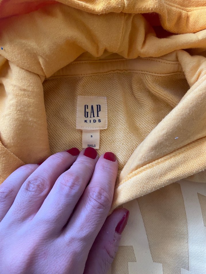 Kapüşonlu Sarı Erkek Çocuk Sweatshirt - Görsel 2