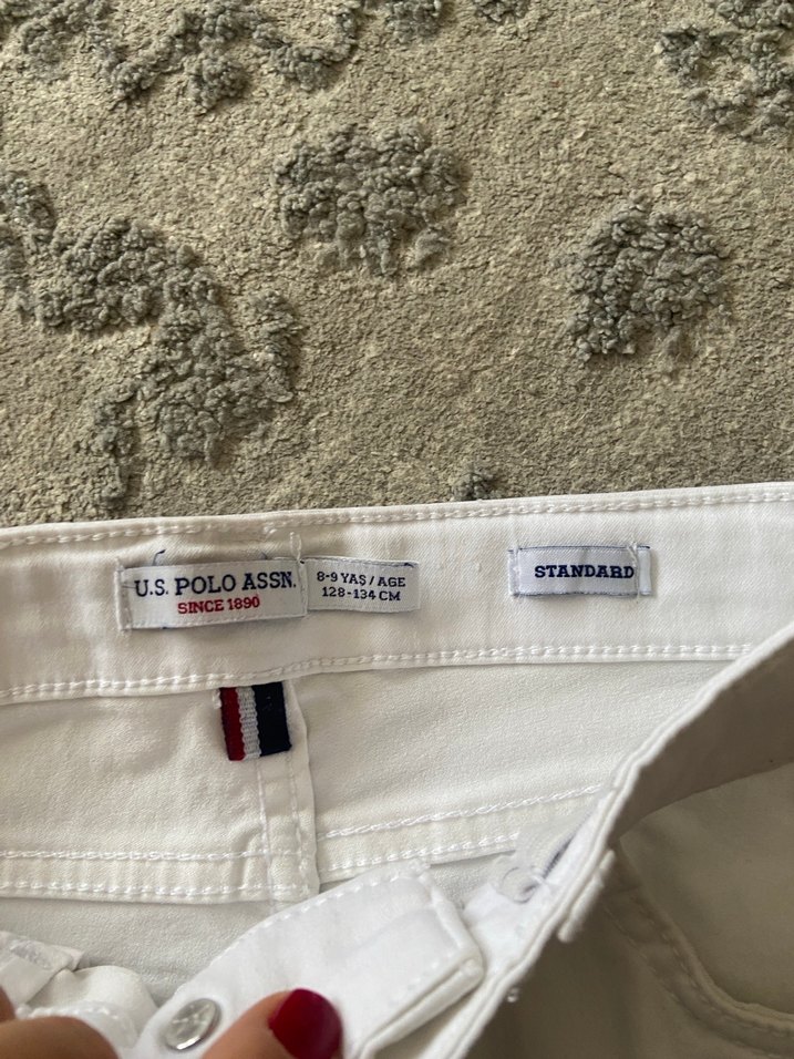 Nakış Detaylı Beyaz Bohem Şort - Görsel 2