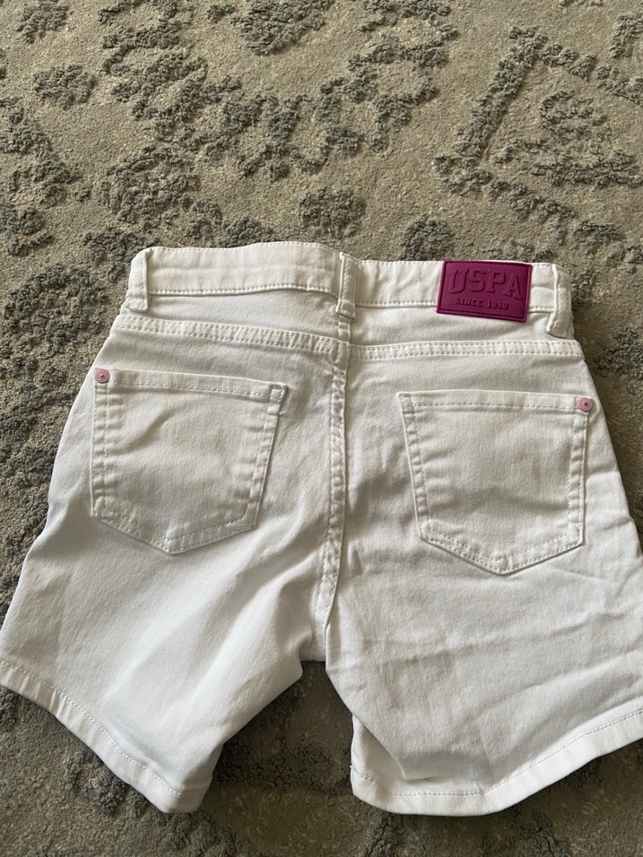 Nakış Detaylı Beyaz Bohem Şort - Görsel 3