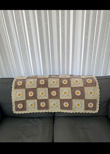 El Örgüsü Popcorn Bebek Battaniye - Görsel 4