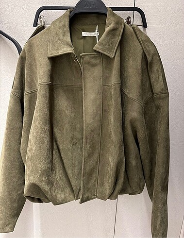 m Beden haki Renk Zara bomber ceket