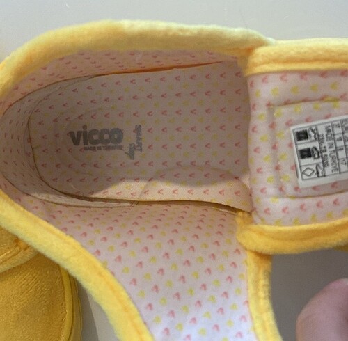 Vicco Vicco hiç kullanılmamış panduf